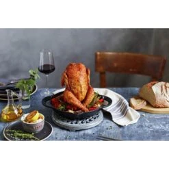 Staub Kippenbrader 24 Cm, Zwart -Demeyere Winkel 000016749