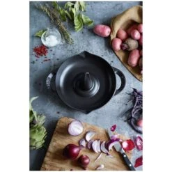 Staub Kippenbrader 24 Cm, Zwart -Demeyere Winkel 000016757