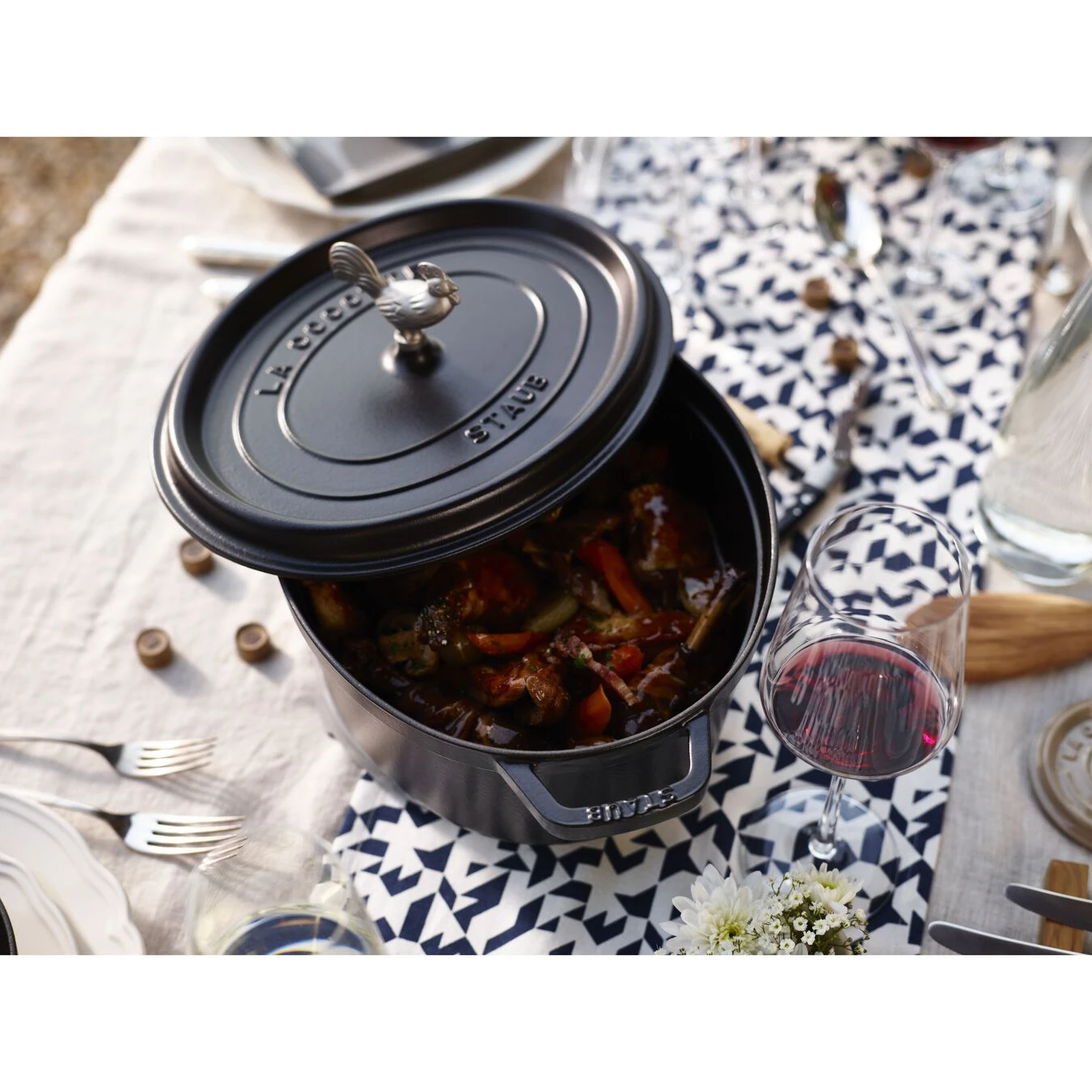 Staub Handgreep Voor Potten En Pannen, Kip 4 Staub Handgreep Voor Potten En Pannen, Kip - Afbeelding 4