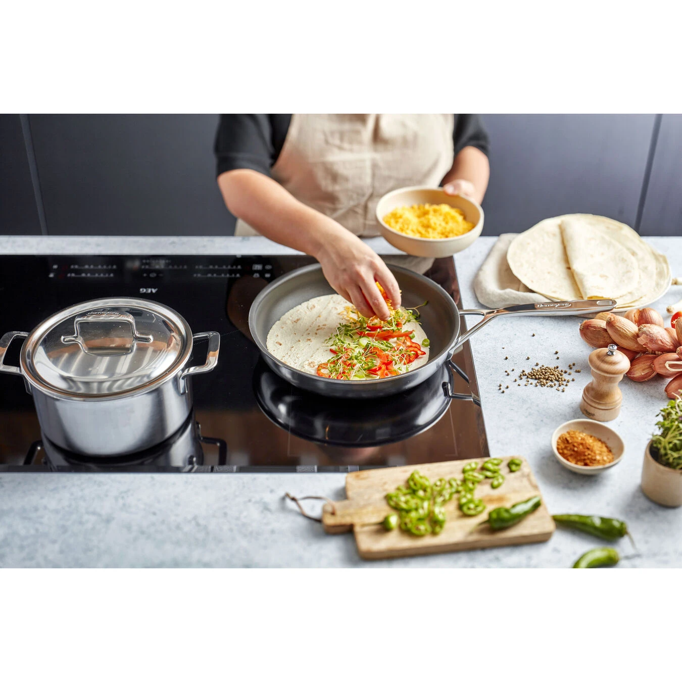 Demeyere Koekenpan Duraslide 24 Cm 2 Demeyere Koekenpan Duraslide 24 Cm - Afbeelding 2