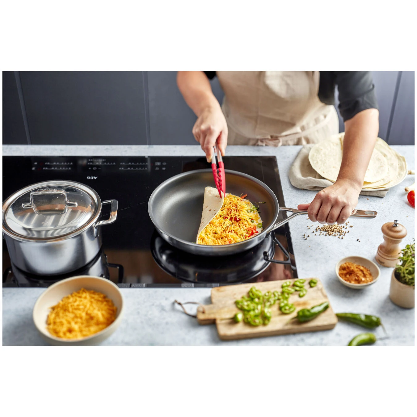 Demeyere Koekenpan Duraslide 24 Cm 4 Demeyere Koekenpan Duraslide 24 Cm - Afbeelding 4