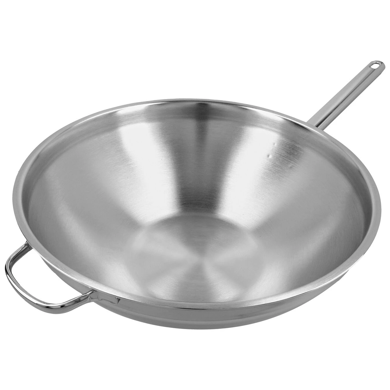Demeyere Wok Vlakke Bodem 36 Cm 5 Demeyere Wok Vlakke Bodem 36 Cm - Afbeelding 5