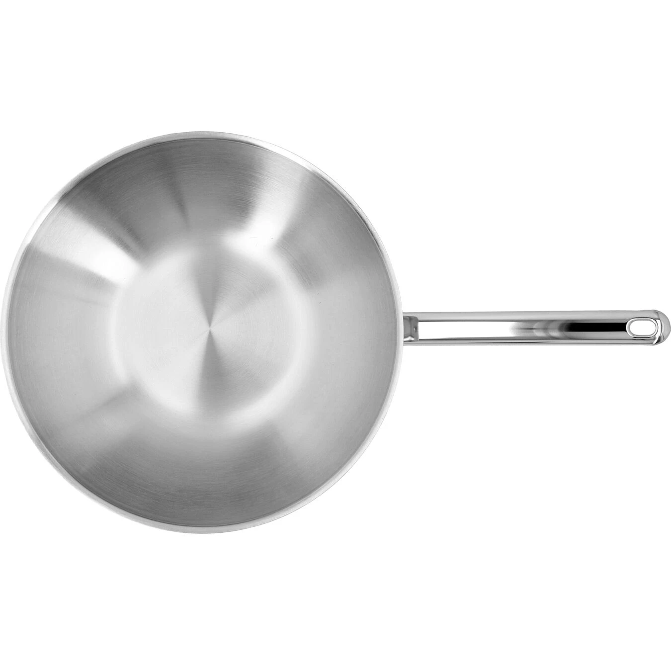 Demeyere Wok Vlakke Bodem 30 Cm 2 Demeyere Wok Vlakke Bodem 30 Cm - Afbeelding 2