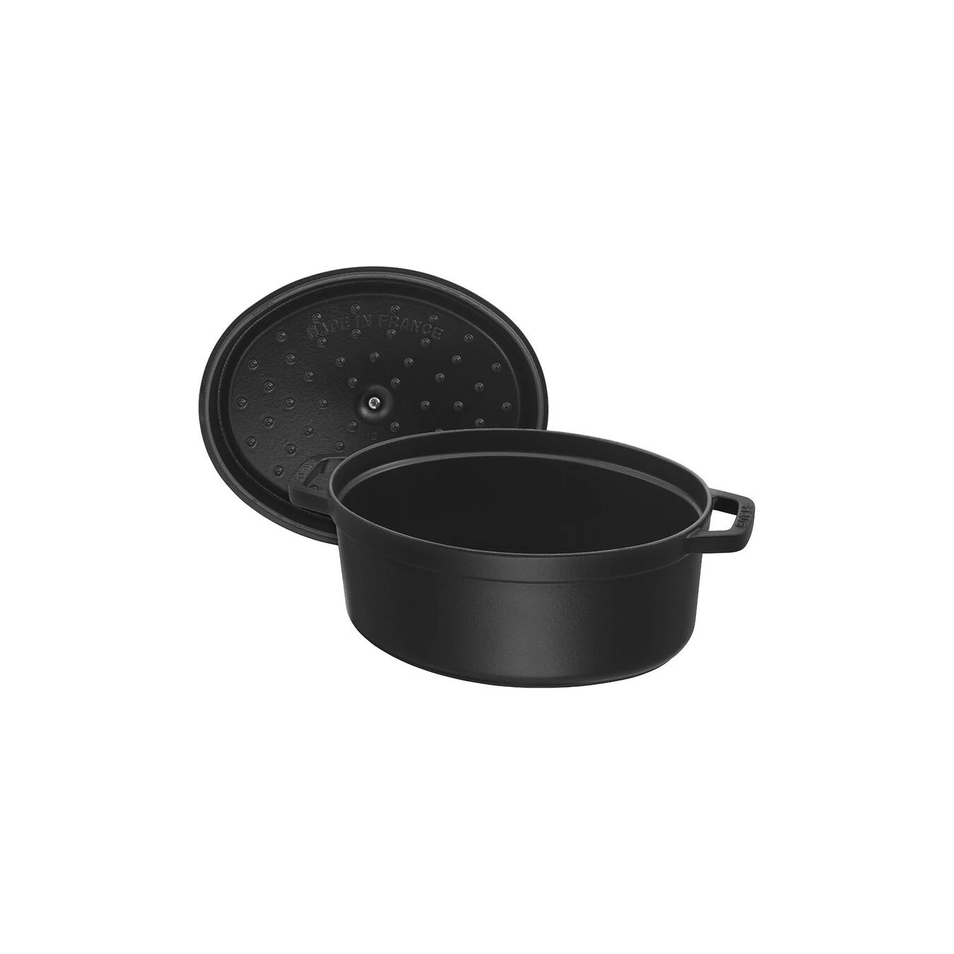 Staub Gietijzeren Braadpan 31 Cm / 5,5 L, Ovaal, Zwart 3 Staub Gietijzeren Braadpan 31 Cm / 5,5 L, Ovaal, Zwart - Afbeelding 3