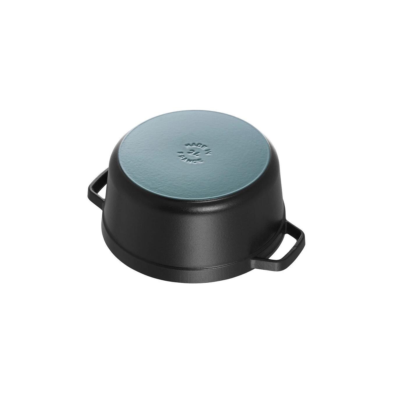 Staub Gietijzeren Braadpan 24 Cm / 3,8 L, Rond, Zwart 2 Staub Gietijzeren Braadpan 24 Cm / 3,8 L, Rond, Zwart - Afbeelding 2