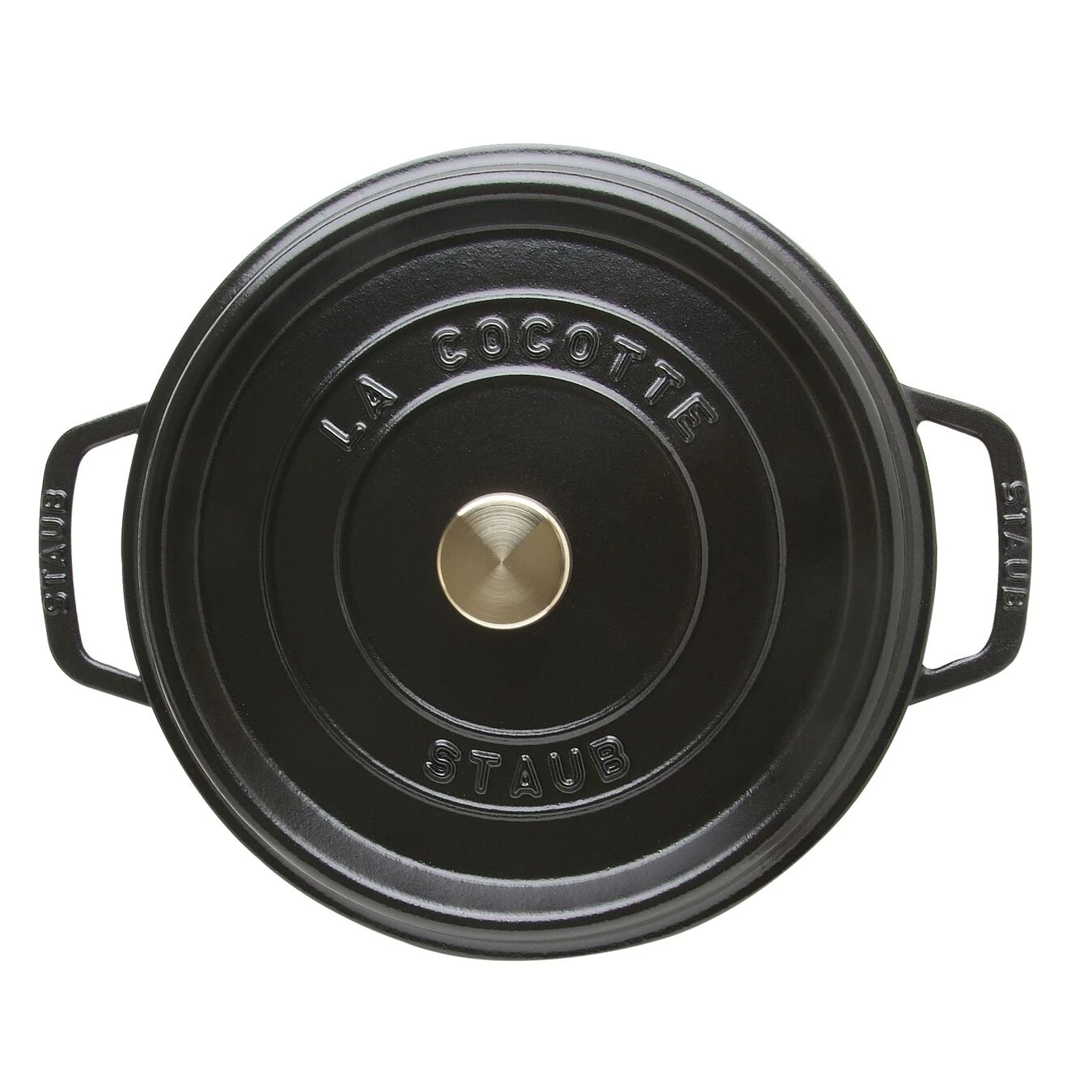 Staub Gietijzeren Braadpan 24 Cm / 3,8 L, Rond, Zwart 4 Staub Gietijzeren Braadpan 24 Cm / 3,8 L, Rond, Zwart - Afbeelding 4