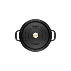 Staub Gietijzeren Braadpan 28 Cm / 6,75 L, Rond, Zwart 8 Staub Gietijzeren Braadpan 28 Cm / 6,75 L, Rond, Zwart -Demeyere Winkel 40500 241 0 8 2