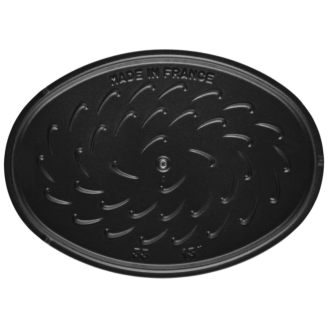 Staub Ovenschaal Met Deksel 33 Cm, Ovaal, La-mer 6 Staub Ovenschaal Met Deksel 33 Cm, Ovaal, La-mer - Afbeelding 6