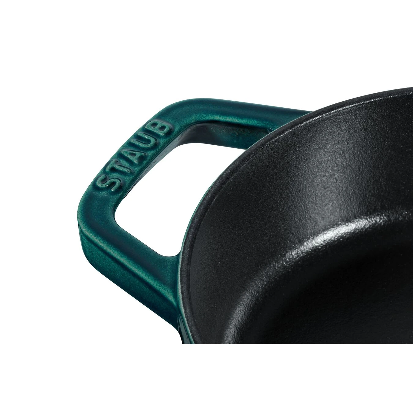 Staub Ovenschaal Met Deksel 33 Cm, Ovaal, La-mer 2 Staub Ovenschaal Met Deksel 33 Cm, Ovaal, La-mer - Afbeelding 2