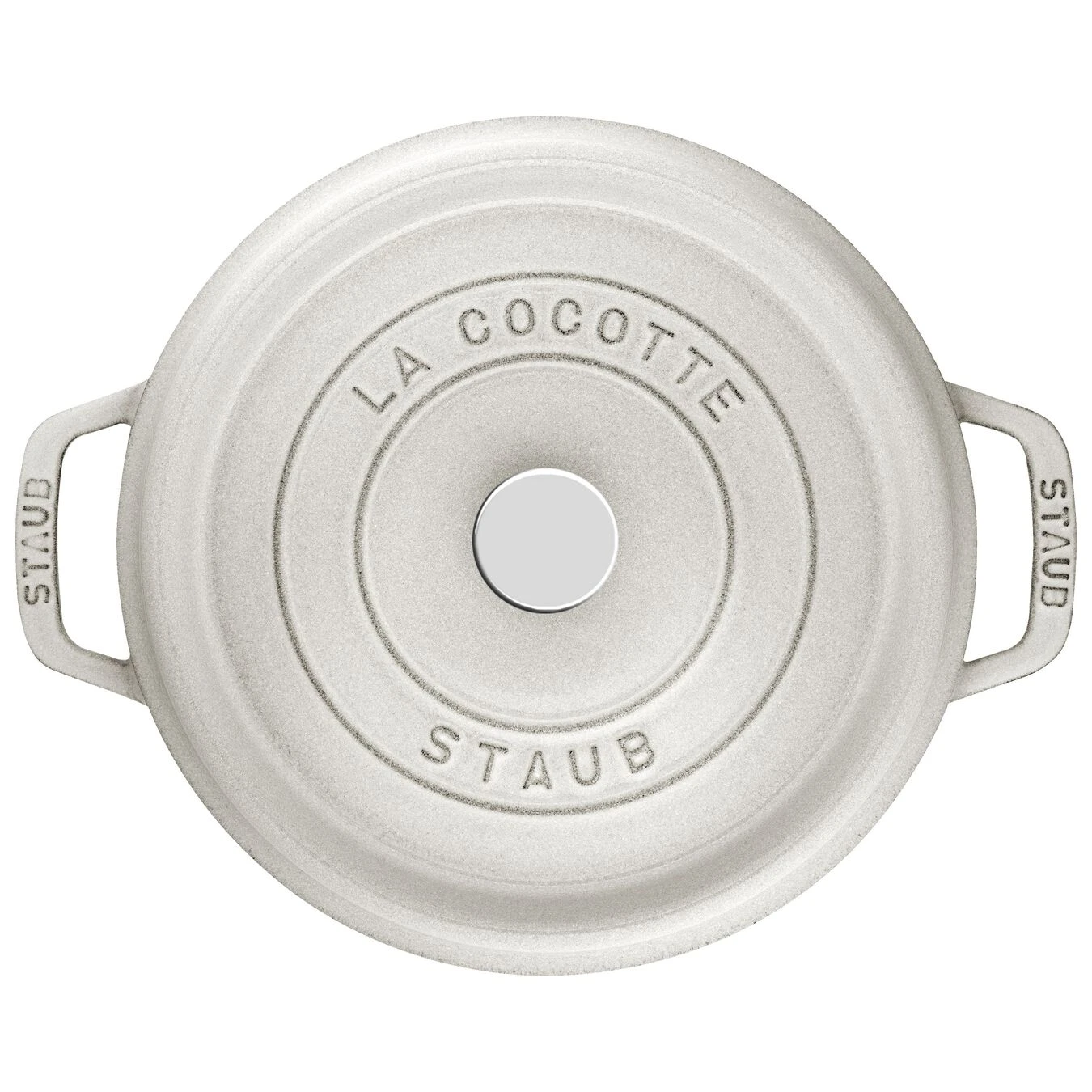 Staub Gietijzeren Braadpan 28 Cm / 6,75 L, Rond, White Truffle 3 Staub Gietijzeren Braadpan 28 Cm / 6,75 L, Rond, White Truffle - Afbeelding 3