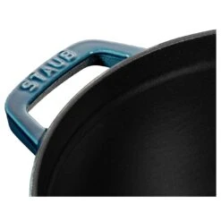 Staub Gietijzeren Braadpan 24 Cm / 3,8 L, Rond, La-mer -Demeyere Winkel 40508 654 0 3