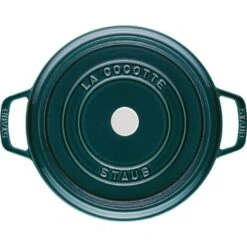 Staub Gietijzeren Braadpan 26 Cm / 5,25 L, Rond, La-mer 7 Staub Gietijzeren Braadpan 26 Cm / 5,25 L, Rond, La-mer -Demeyere Winkel 40509 137 0 4
