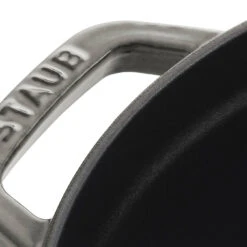 Staub Gietijzeren Braadpan 28 Cm / 6,75 L, Rond, Grafietgrijs -Demeyere Winkel 40509 304 0 3 2