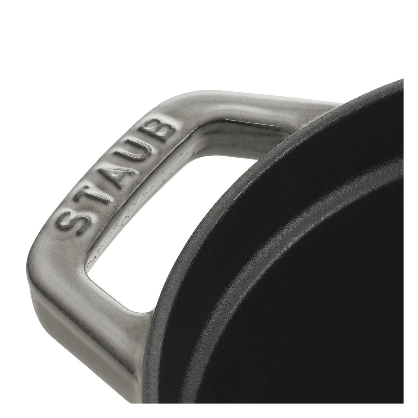 Staub Gietijzeren Braadpan 29 Cm / 4,25 L, Ovaal, Grafietgrijs 3 Staub Gietijzeren Braadpan 29 Cm / 4,25 L, Ovaal, Grafietgrijs - Afbeelding 3