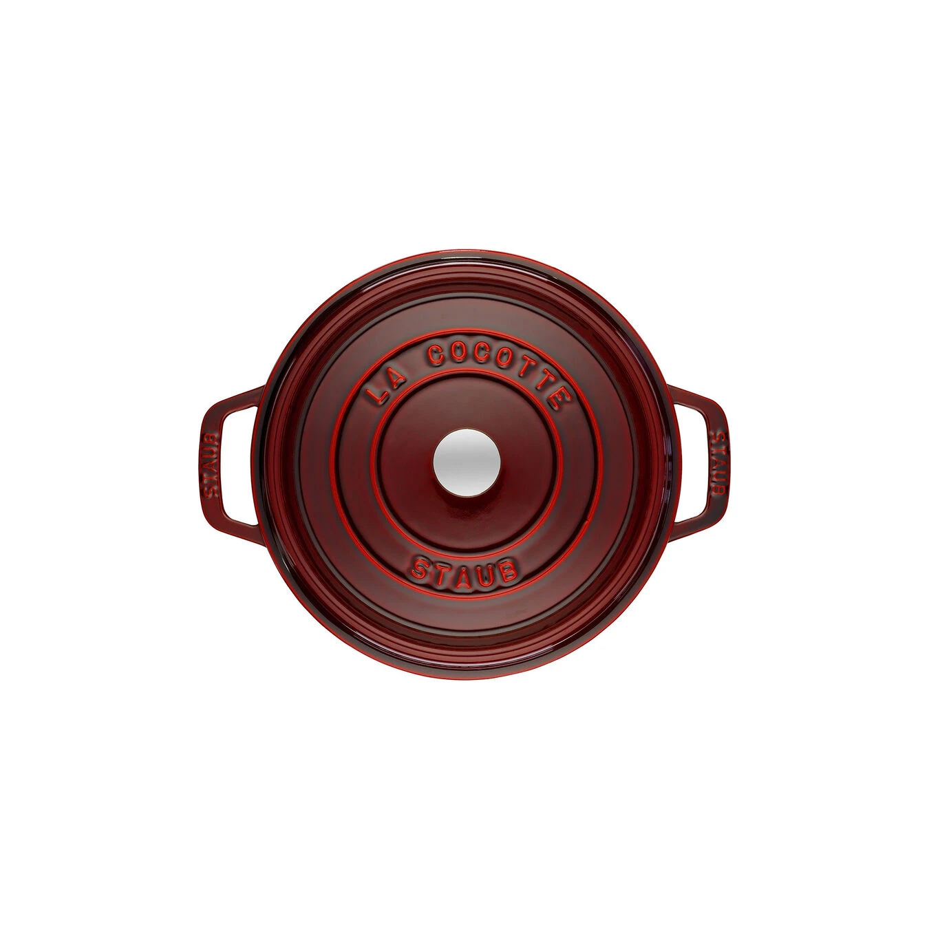 Staub Gietijzeren Braadpan 28 Cm / 6,75 L, Rond, Grenadine Rood 3 Staub Gietijzeren Braadpan 28 Cm / 6,75 L, Rond, Grenadine Rood - Afbeelding 3