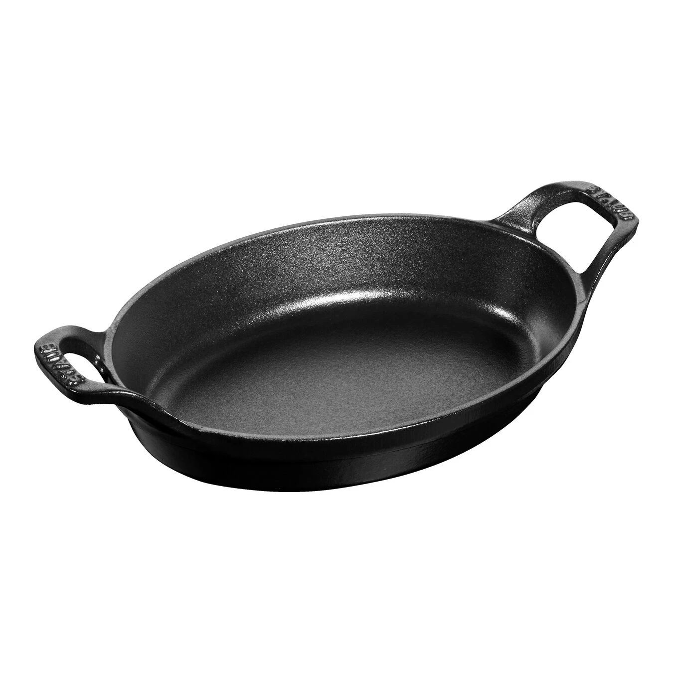 Staub Ovenschaal 28 Cm, Ovaal, Zwart 2 Staub Ovenschaal 28 Cm, Ovaal, Zwart - Afbeelding 2