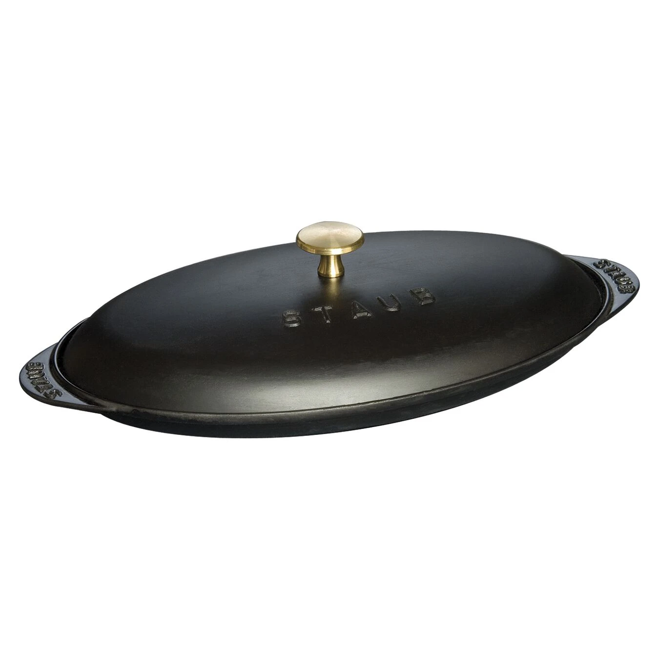 Staub Ovenschaal Met Deksel 31 Cm, Ovaal, Zwart 6 Staub Ovenschaal Met Deksel 31 Cm, Ovaal, Zwart - Afbeelding 6