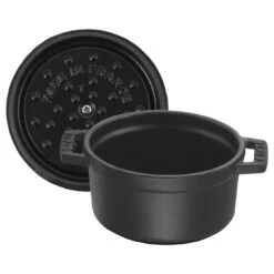 Staub Gietijzeren Braadpan 12 Cm / 400 Ml, Rond, Zwart -Demeyere Winkel 40509 471 0 000000882