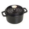 Staub Gietijzeren Braadpan 14 Cm / 800 Ml, Rond, Zwart