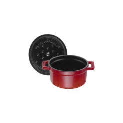 Staub Mini Braadpan 10 Cm / 250 Ml, Rond, Kersenrood -Demeyere Winkel 40509 799 0 5