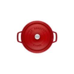 Staub Gietijzeren Braadpan 26 Cm / 5,25 L, Rond, Kersenrood 9 Staub Gietijzeren Braadpan 26 Cm / 5,25 L, Rond, Kersenrood -Demeyere Winkel 40509 814 0 2 1