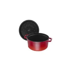 Staub Gietijzeren Braadpan 26 Cm / 5,25 L, Rond, Kersenrood 8 Staub Gietijzeren Braadpan 26 Cm / 5,25 L, Rond, Kersenrood -Demeyere Winkel 40509 814 0 5 2