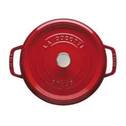 Staub Gietijzeren Braadpan 28 Cm / 6,75 L, Rond, Kersenrood 7 Staub Gietijzeren Braadpan 28 Cm / 6,75 L, Rond, Kersenrood -Demeyere Winkel 40509 835 0 3
