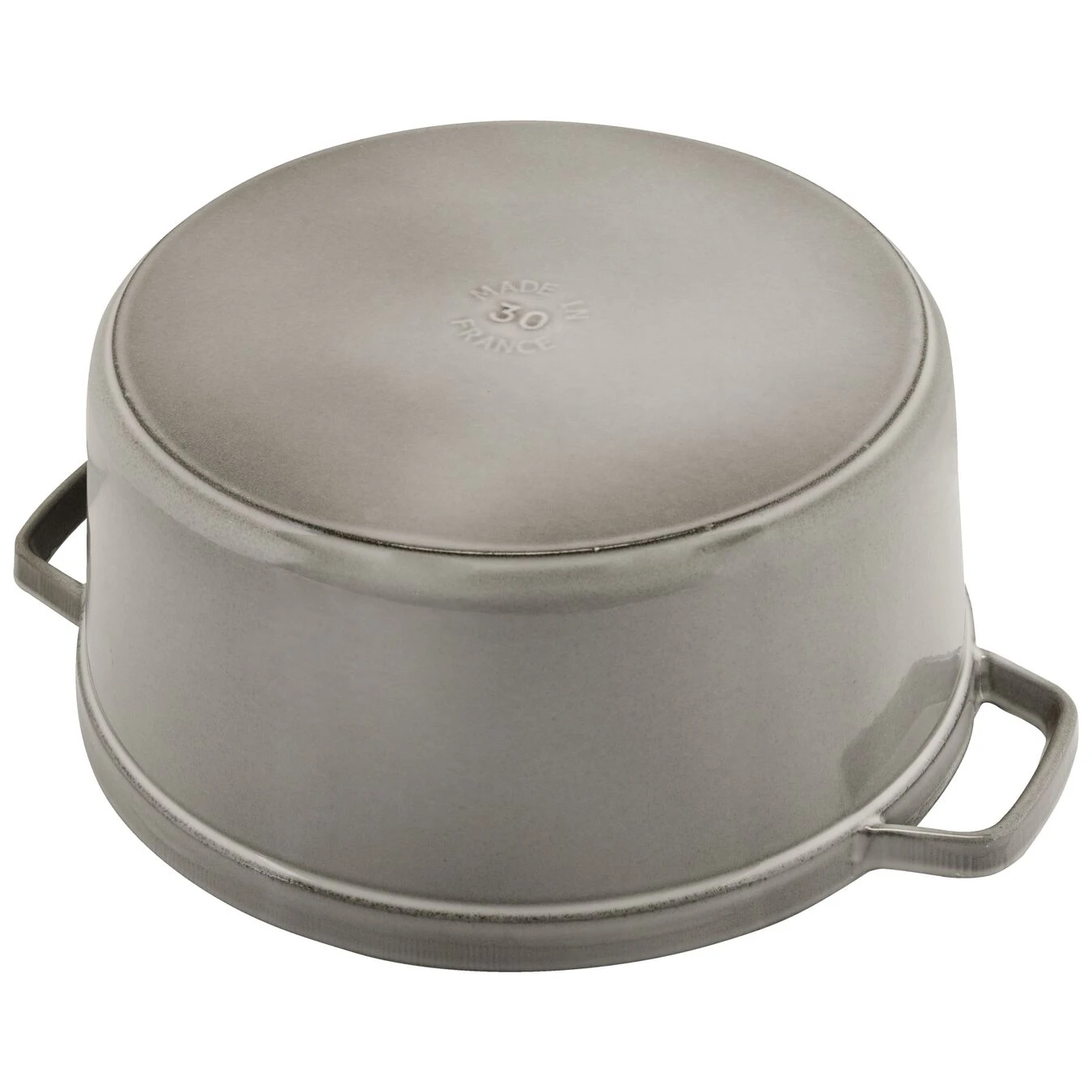 Staub Gietijzeren Braadpan 30 Cm / 8,4 L, Rond, Grafietgrijs 4 Staub Gietijzeren Braadpan 30 Cm / 8,4 L, Rond, Grafietgrijs - Afbeelding 4