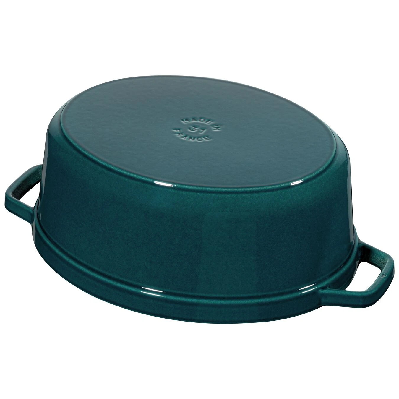 Staub Gietijzeren Braadpan 31 Cm / 5,5 L, Ovaal, La-mer 5 Staub Gietijzeren Braadpan 31 Cm / 5,5 L, Ovaal, La-mer - Afbeelding 5