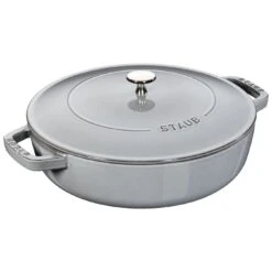 Staub Sauteerpan Chistera 28 Cm / 3,7 L, Grafietgrijs