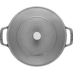 Staub Sauteerpan Chistera 24 Cm / 2,5 L, Grafietgrijs 11 Staub Sauteerpan Chistera 24 Cm / 2,5 L, Grafietgrijs -Demeyere Winkel 40511 471 0 6