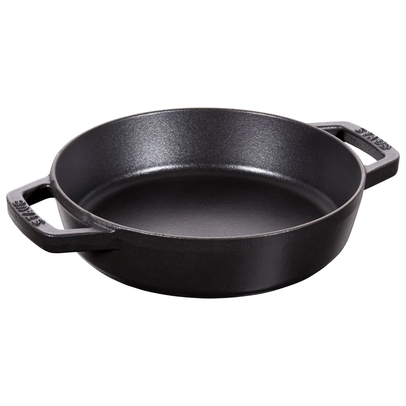 Staub Koekenpan Met 2 Handgrepen 20 Cm, Zwart 1 Staub Koekenpan Met 2 Handgrepen 20 Cm, Zwart