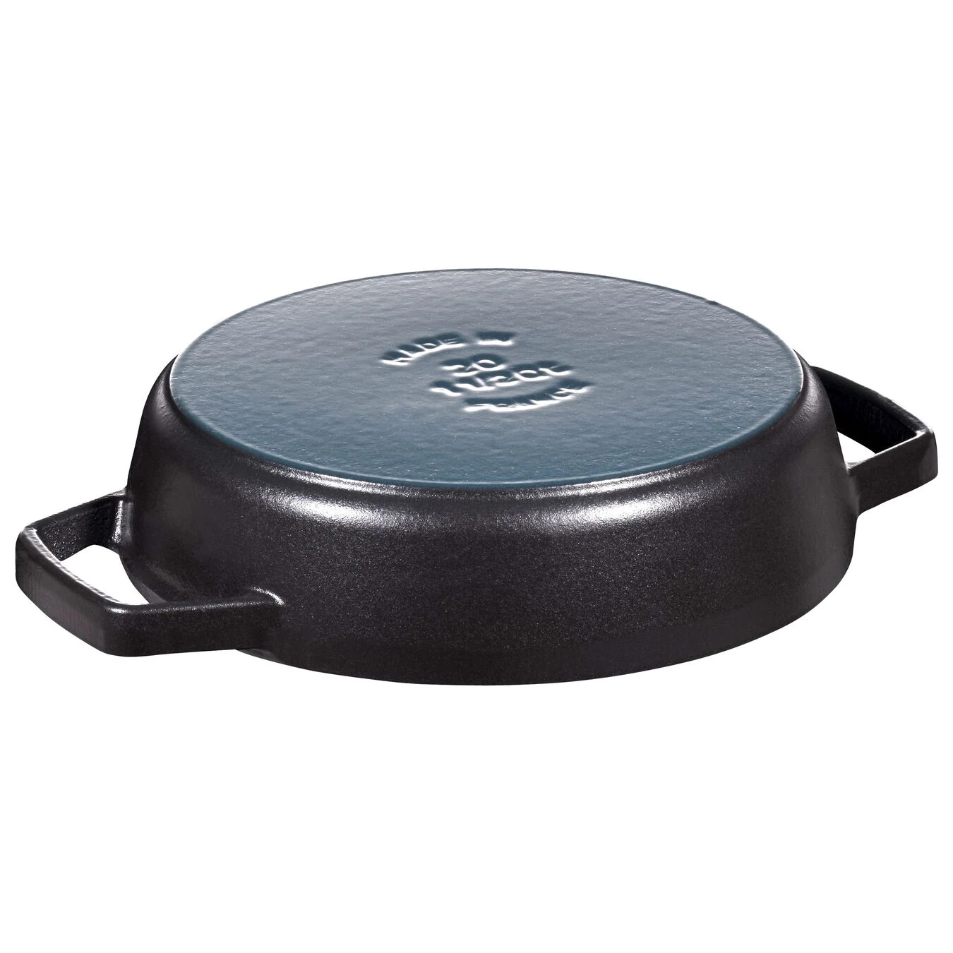 Staub Koekenpan Met 2 Handgrepen 20 Cm, Zwart 2 Staub Koekenpan Met 2 Handgrepen 20 Cm, Zwart - Afbeelding 2
