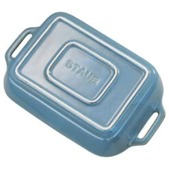 Staub Ovenschaal 27 Cm, Rechthoekig, Antiek Turquoise -Demeyere Winkel 40511 886 3
