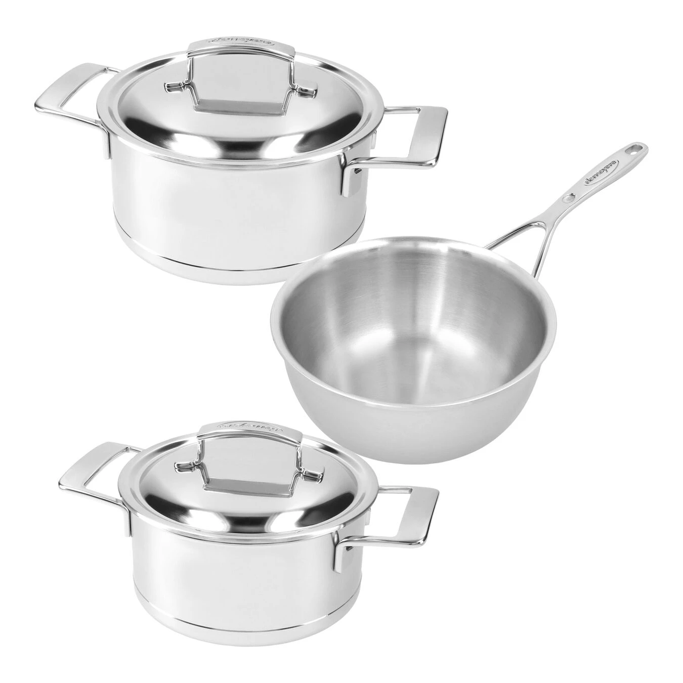 Demeyere Pannenset, 3-delig 1 Demeyere Pannenset, 3-delig