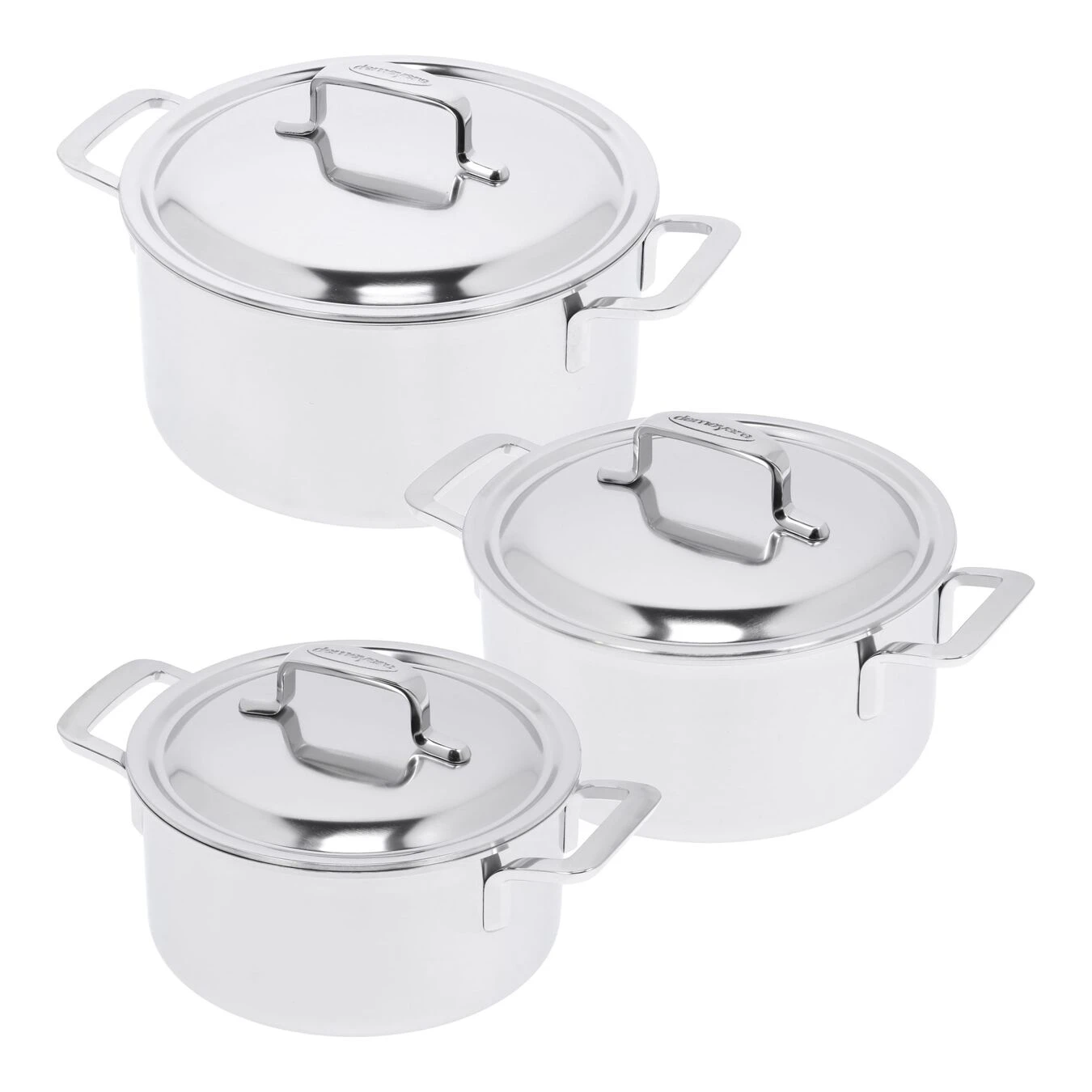 Demeyere Pannenset, 3-delig 1 Demeyere Pannenset, 3-delig