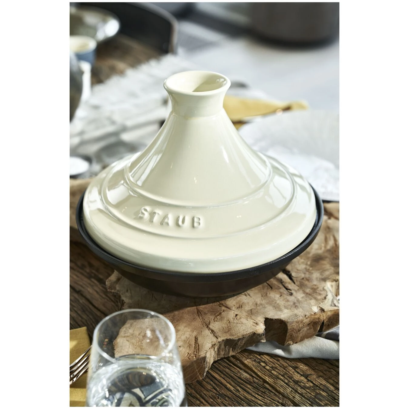 Staub Tajine 28 Cm 3 Staub Tajine 28 Cm - Afbeelding 3