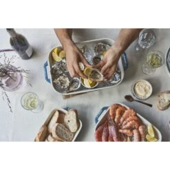 Staub Ovenschaal 34 Cm, Rechthoekig, Antiek Turquoise -Demeyere Winkel 424423136