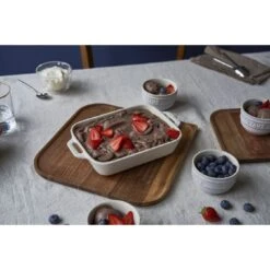 Staub Ovenschaal 20 Cm, Rechthoekig, Ivoorwit -Demeyere Winkel 424424254