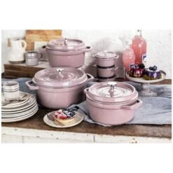 Staub Gietijzeren Braadpan 24 Cm / 3,8 L, Rond, Kersenbloesem 11 Staub Gietijzeren Braadpan 24 Cm / 3,8 L, Rond, Kersenbloesem -Demeyere Winkel 750053766