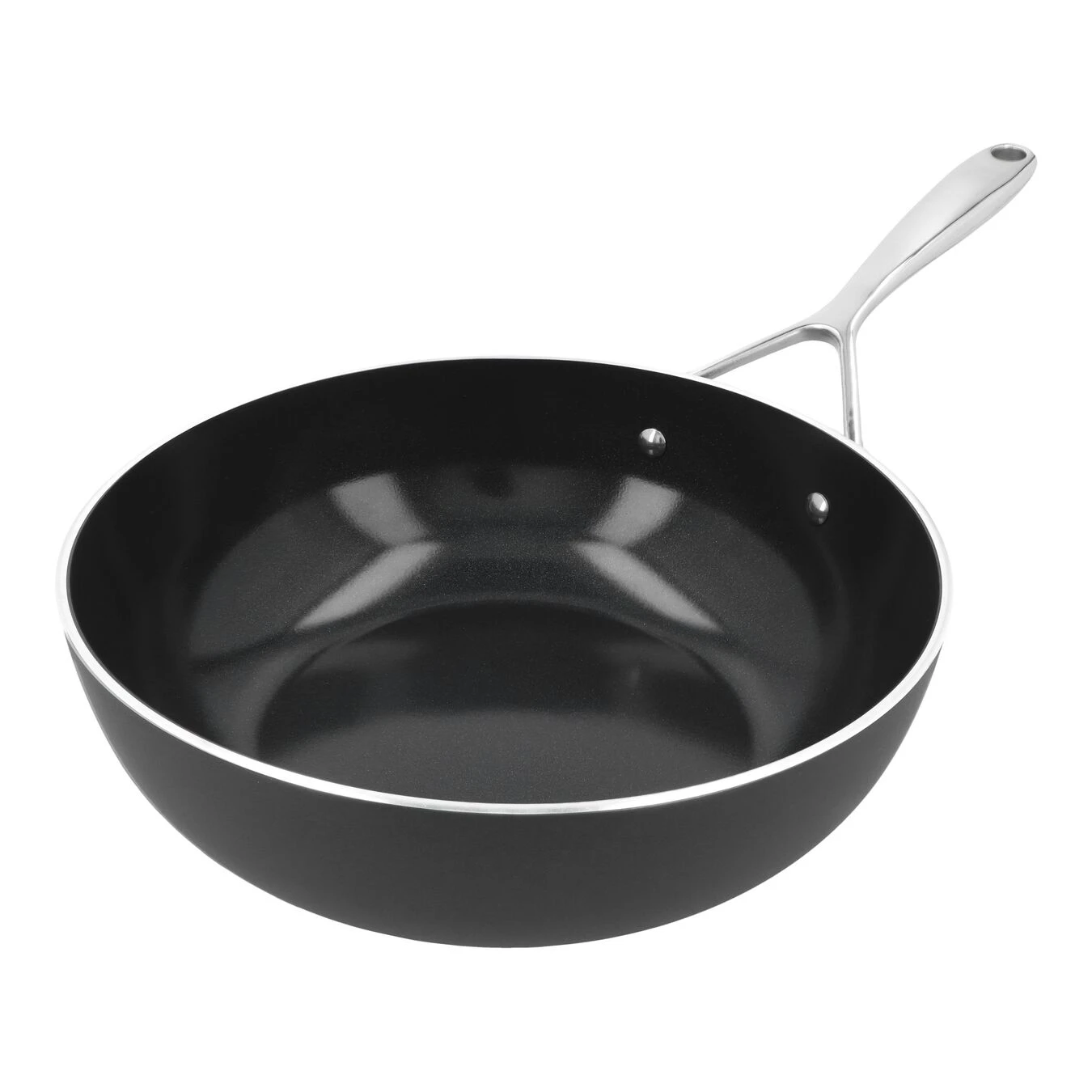 Demeyere Wok Vlakke Bodem Ceraforce 28 Cm 1 Demeyere Wok Vlakke Bodem Ceraforce 28 Cm