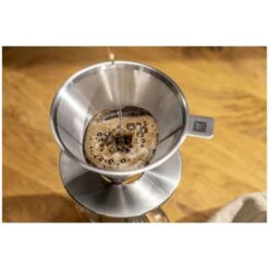 Zwilling Pour Over-koffiefilter, 18/10 Roestvrij Staal -Demeyere Winkel 750059240