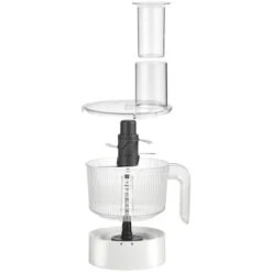 Zwilling Accessoires Voor Blenders 1,2 L, Zilver-wit 9 Zwilling Accessoires Voor Blenders 1,2 L, Zilver-wit -Demeyere Winkel ZW Food Processor Composing Weiss