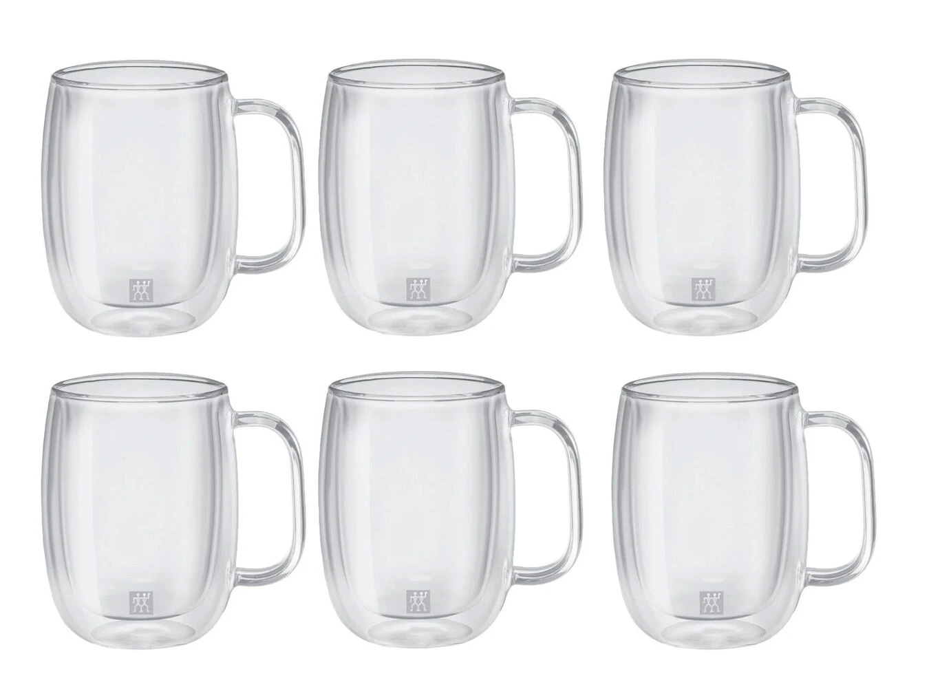 Zwilling Dubbelwandig Koffieglazen Set, 6-Delig 1 Zwilling Dubbelwandig Koffieglazen Set, 6-Delig