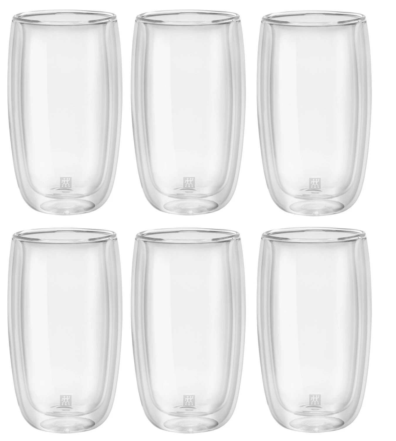 Zwilling DUBBELWANDIG LATTE MACCHIATO GLAZENSET, 6-DELIG 1 Zwilling DUBBELWANDIG LATTE MACCHIATO GLAZENSET, 6-DELIG