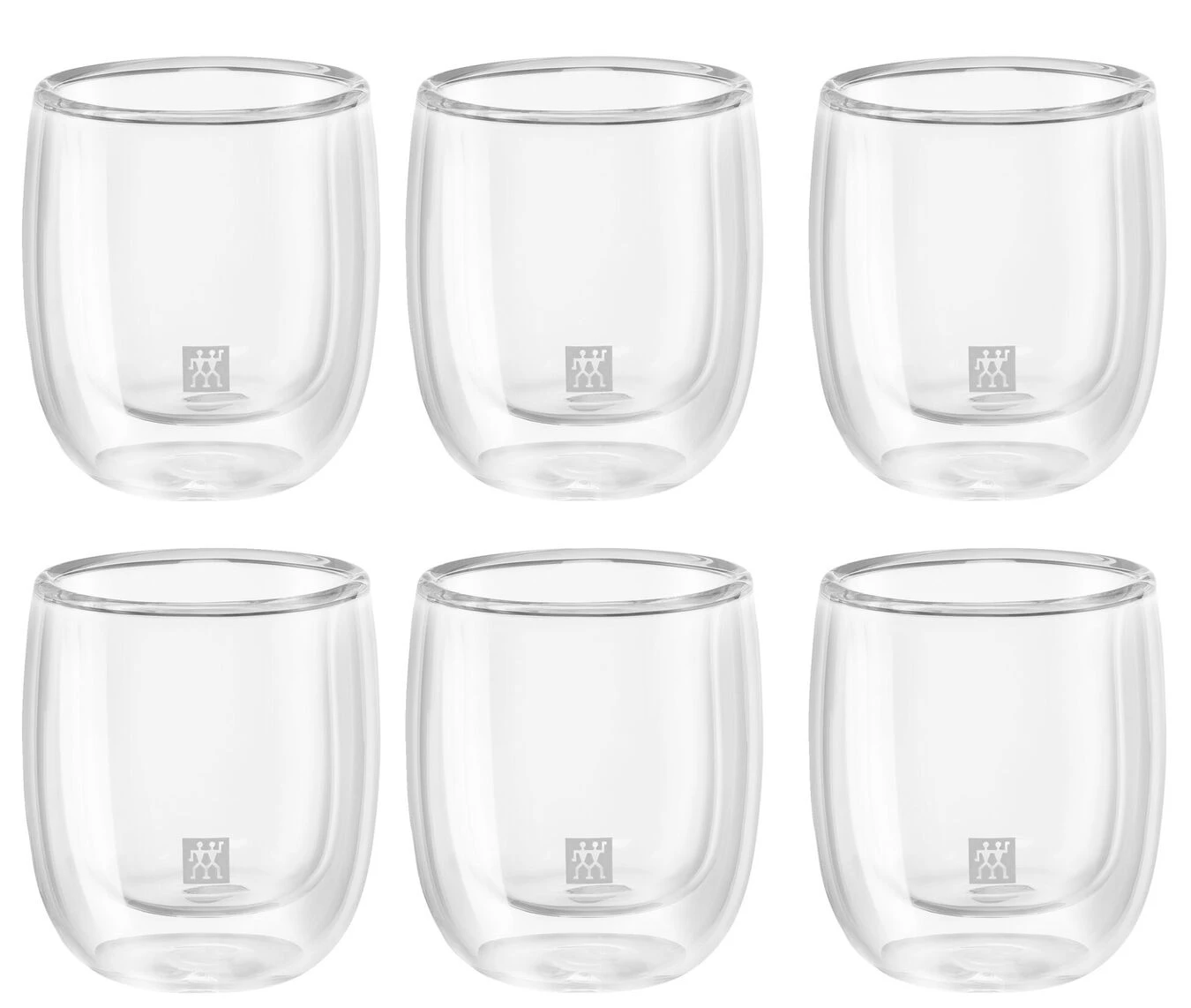 Zwilling Dubbelwandig Espressoglazenset, 6-delig 1 Zwilling Dubbelwandig Espressoglazenset, 6-delig